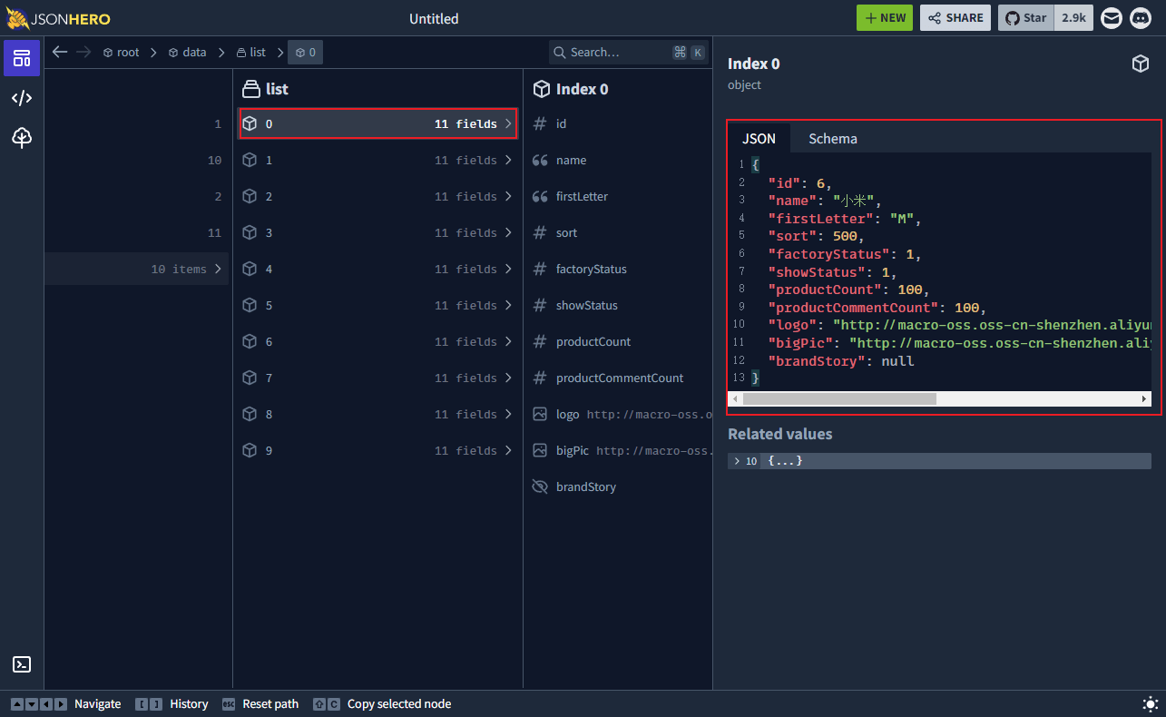 配合Swagger使用的JSON可視化工具是什么