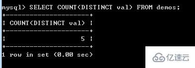 mysql如何统计查询结果