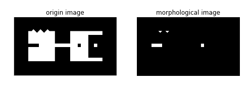 python之基本形态学滤波实例分析