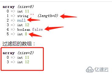 php關聯(lián)數(shù)組中如何去掉空值