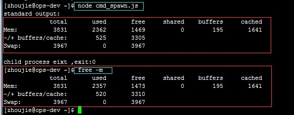 node.js怎么调用脚本和系统命令