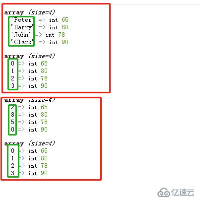 php如何改变数组key的值