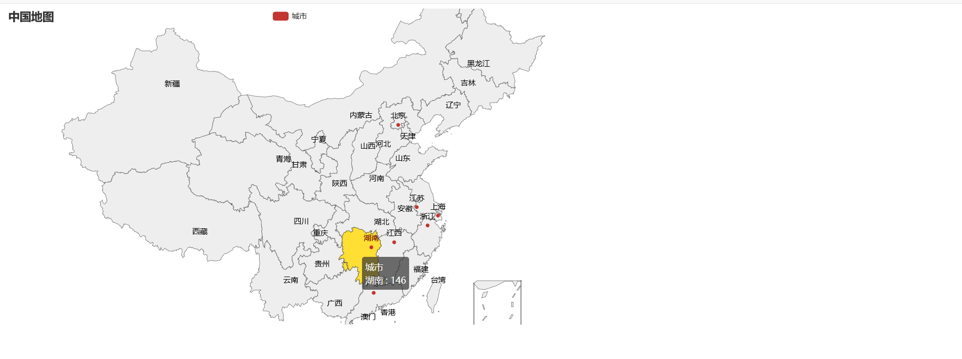 Python中怎么使用pyecharts绘制地理图表