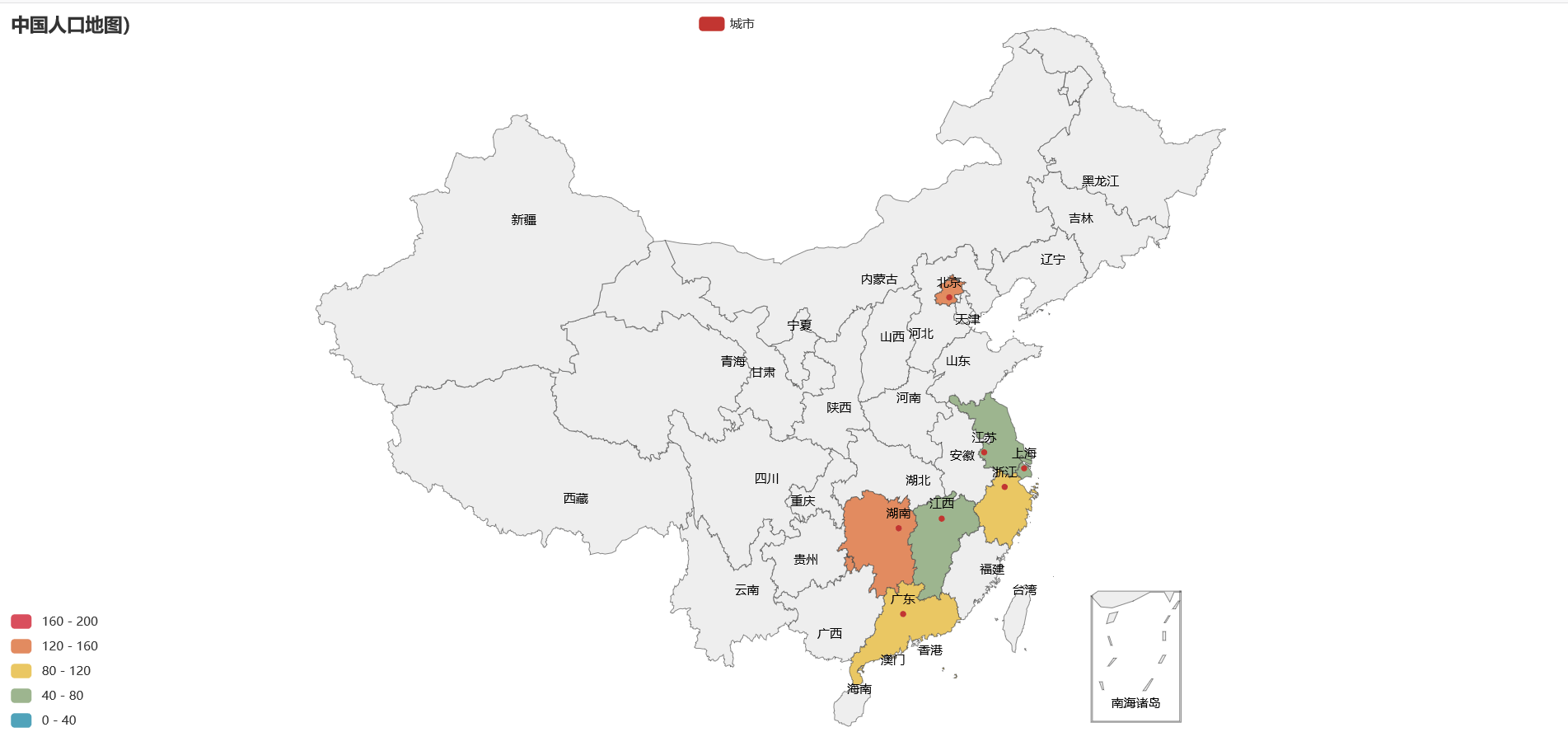 Python中怎么使用pyecharts绘制地理图表