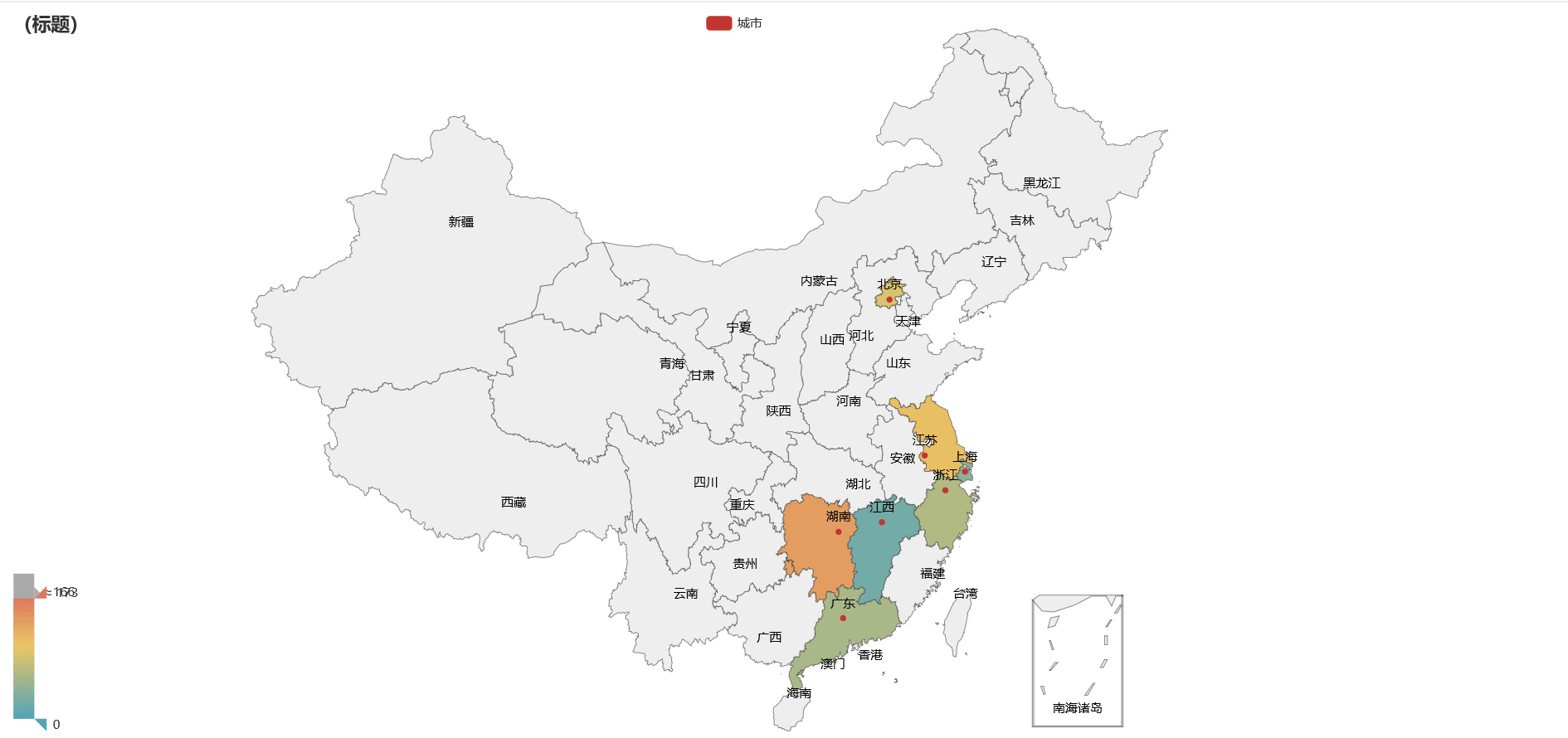 Python中怎么使用pyecharts绘制地理图表