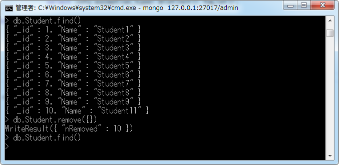 MongoDB怎么对Document插入、删除及更新