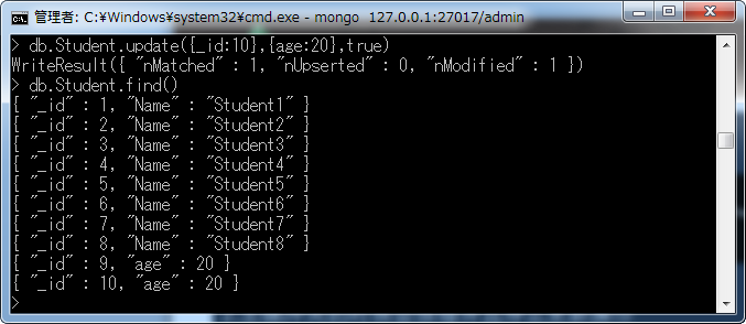 MongoDB怎么对Document插入、删除及更新