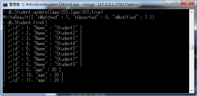 MongoDB怎么对Document插入、删除及更新