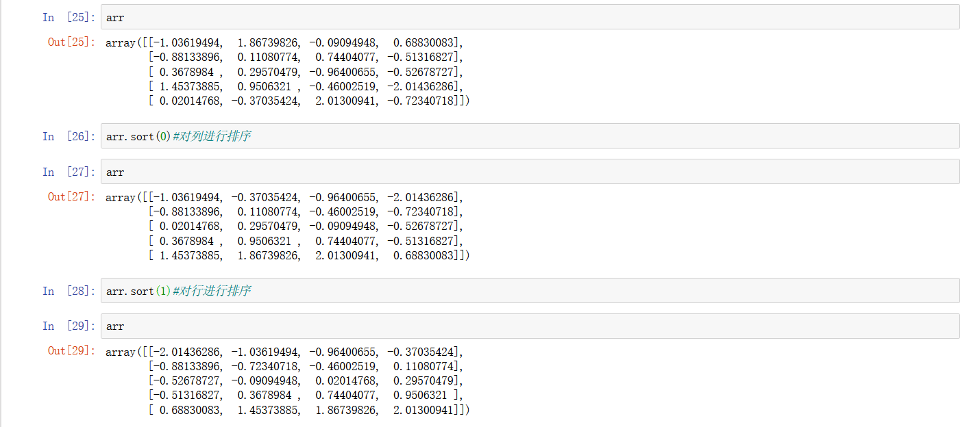 Python中的Numpy面向數(shù)組編程常見操作實例分析