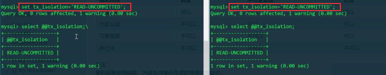 MySQL事务的隔离级别是什么