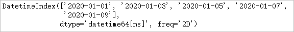 pandas.date_range()怎么使用