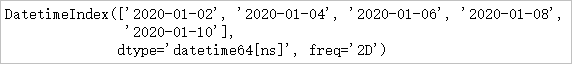 pandas.date_range()怎么使用