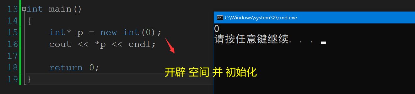 C++动态内存管理实例分析