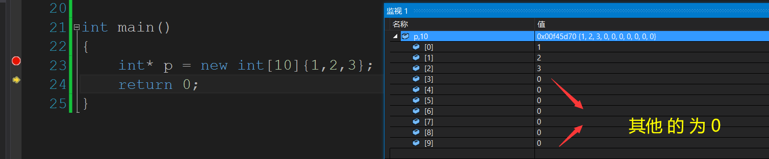 C++动态内存管理实例分析