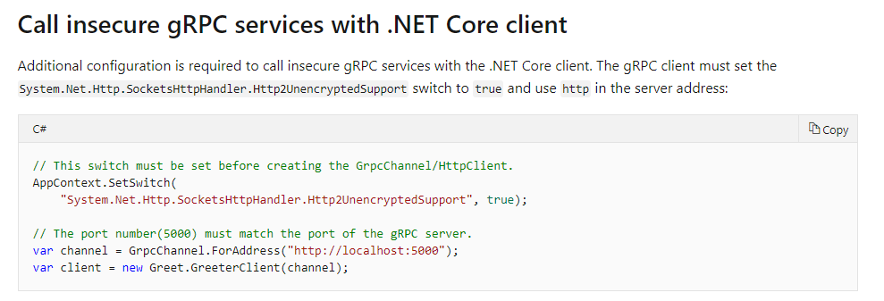 ASP.NET Core中Grpc通信怎么使用