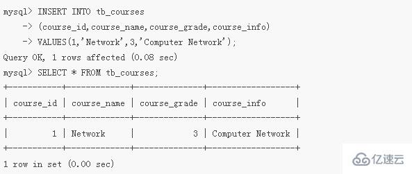 mysql create语句能不能用来建立表结构并追加新的记录