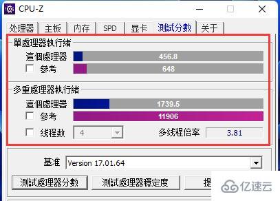 cpuz如何测试cpu性能