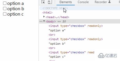 jquery如何让checkbox只读  jquery 第2张