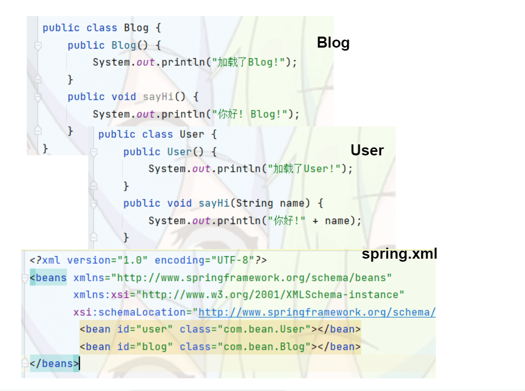 Java Spring框架创建项目与Bean的存储与读取实例分析