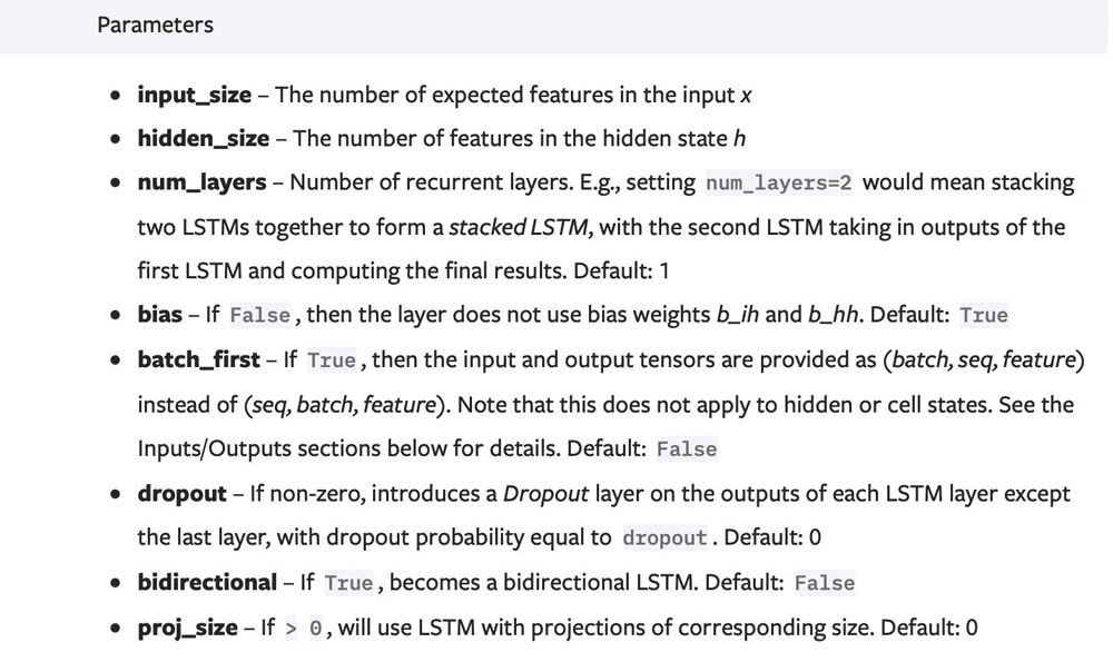 pytorch中使用LSTM实例分析