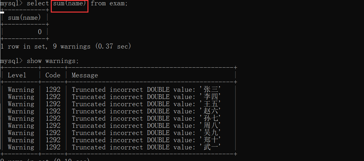 MySql查询方式有哪些