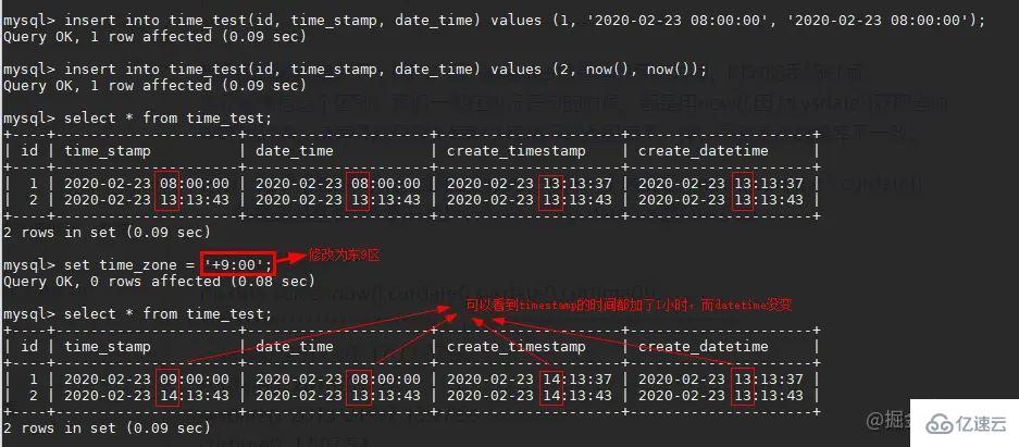 mysql的timestamp存在的时区问题怎么解决