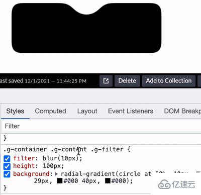 如何使用CSS滤镜实现圆角及波浪效果