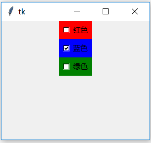 Python tkinter多选按钮控件Checkbutton怎么使用