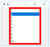 Python tkinter列表框Listbox属性怎么使用