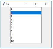 Python tkinter列表框Listbox属性怎么使用