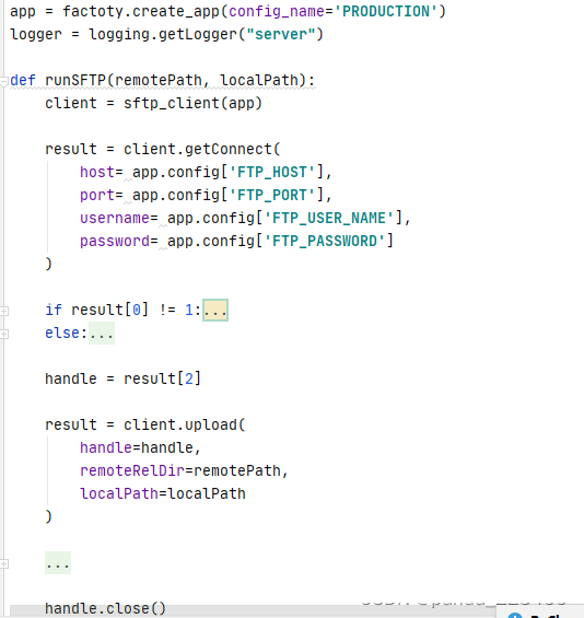 Python辦公自動(dòng)化SFTP怎么使用