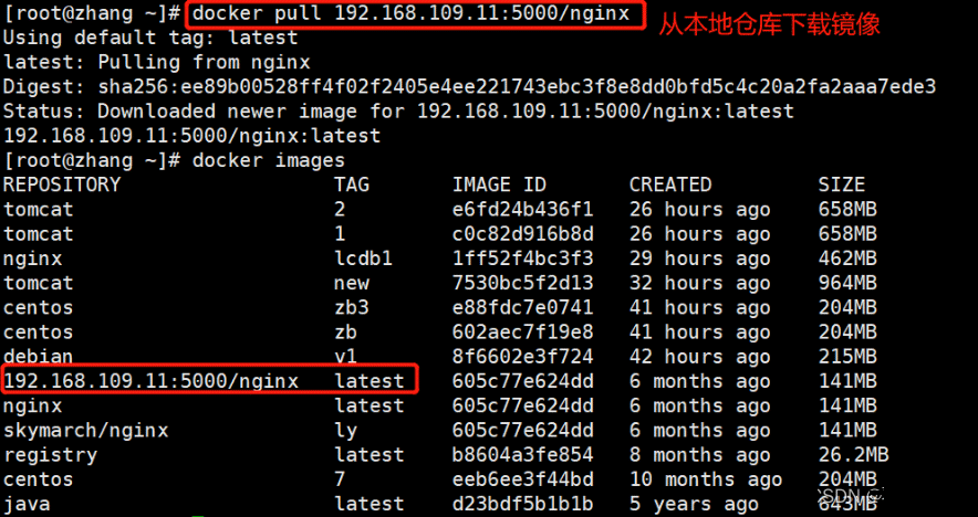 怎么用Docker容器搭建本地私有仓库  docker 第7张