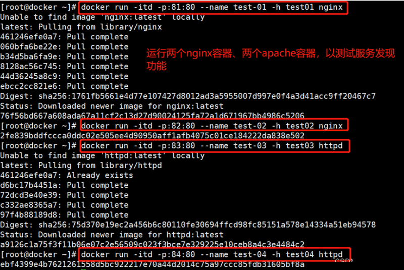 Docker容器Consul部署的方法