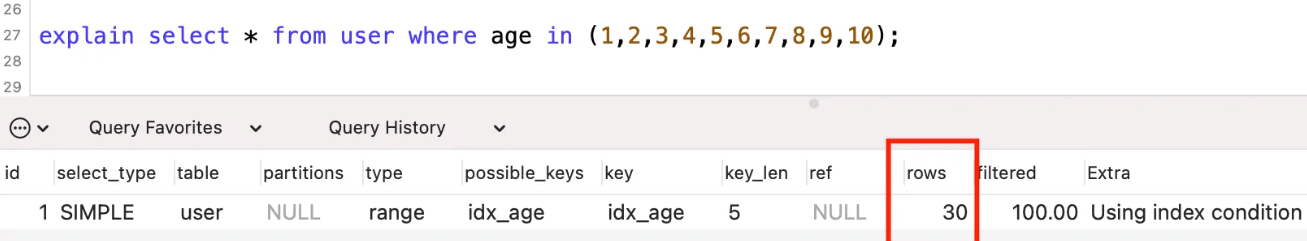 MySQL查询性能优化的索引潜水实例分析