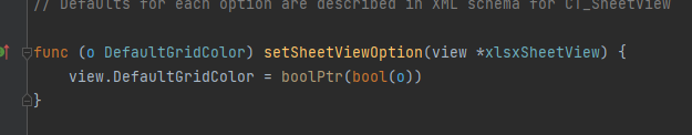 Go Excelize API源码分析SetSheetViewOptions