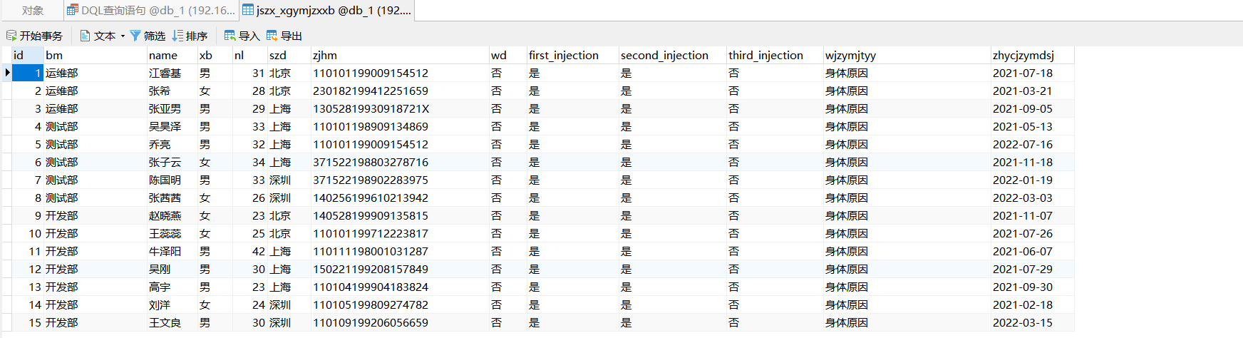 SQL数据查询之DQL语言实例分析