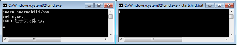 批处理命令call和start怎么应用