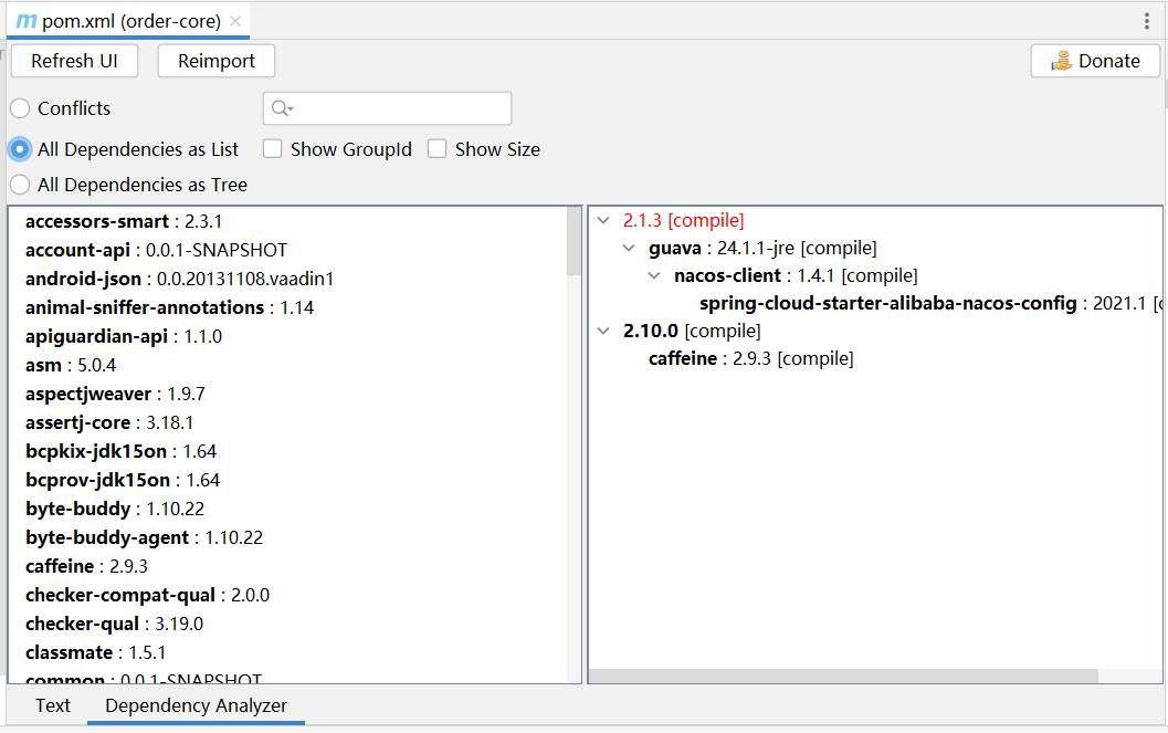 Intellij IDEA怎么根据maven依赖名查找它是哪个pom.xml引入的  idea 第5张