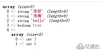 php數(shù)組里面能不能放中文