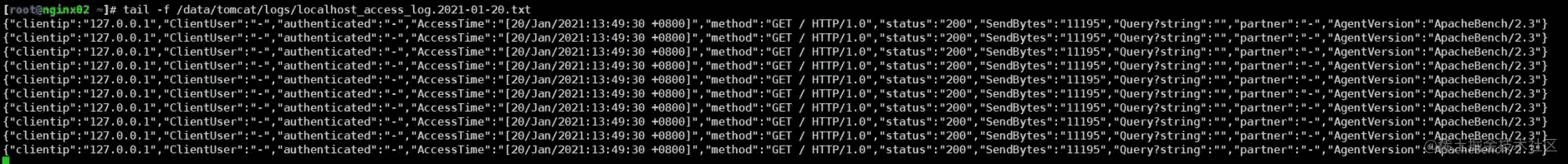 怎么用filebeat收集json格式的tomcat日志