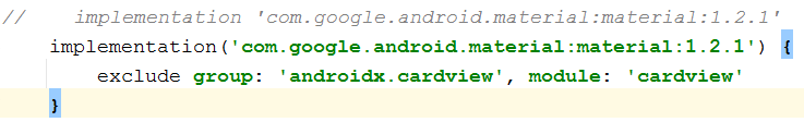 Android三方依赖冲突Gradle中exclude如何使用  android 第7张