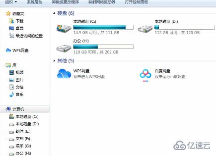 win7中库和文件夹的异同点是什么