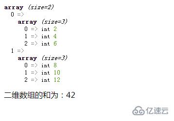 php二維數(shù)組怎么求和