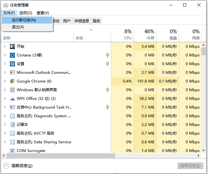 win10电脑黑屏只有鼠标箭头怎么办