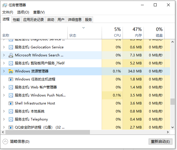 win10系統(tǒng)開機(jī)之后任務(wù)欄卡住了如何解決