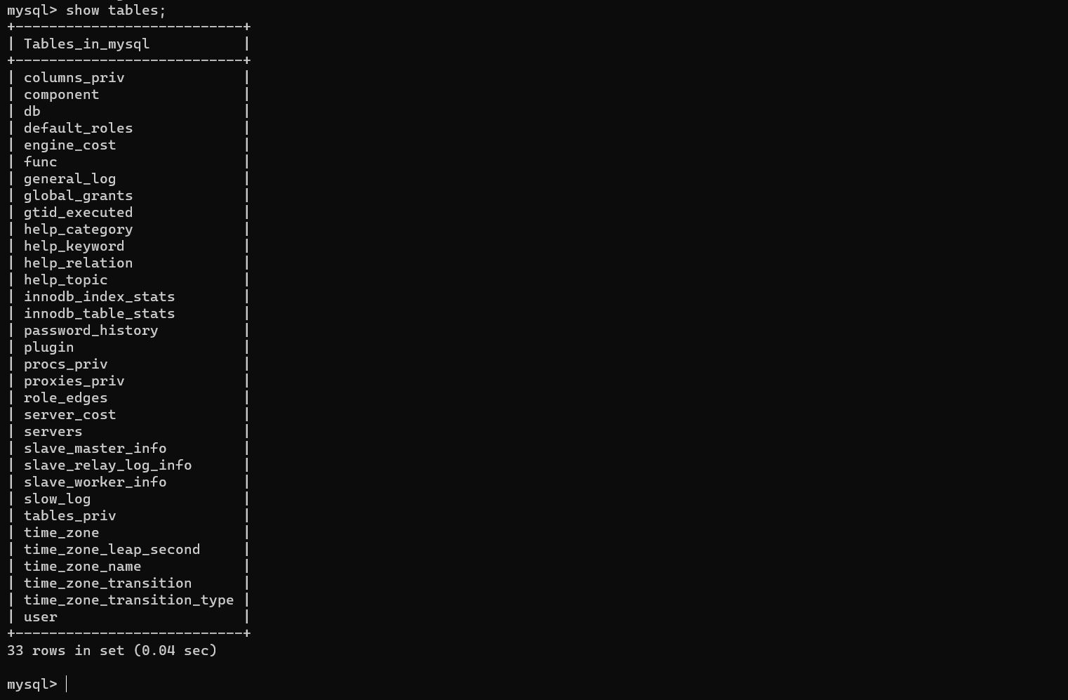 MySQL登录、访问及退出的方法是什么  mysql 第8张