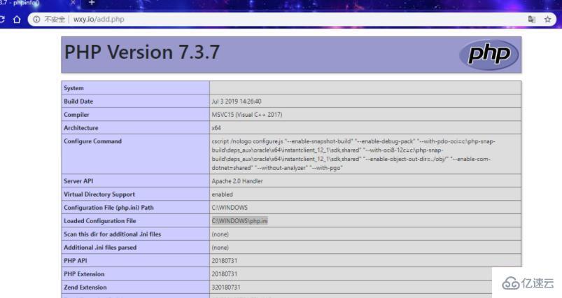 php7改php.ini不起作用如何解决