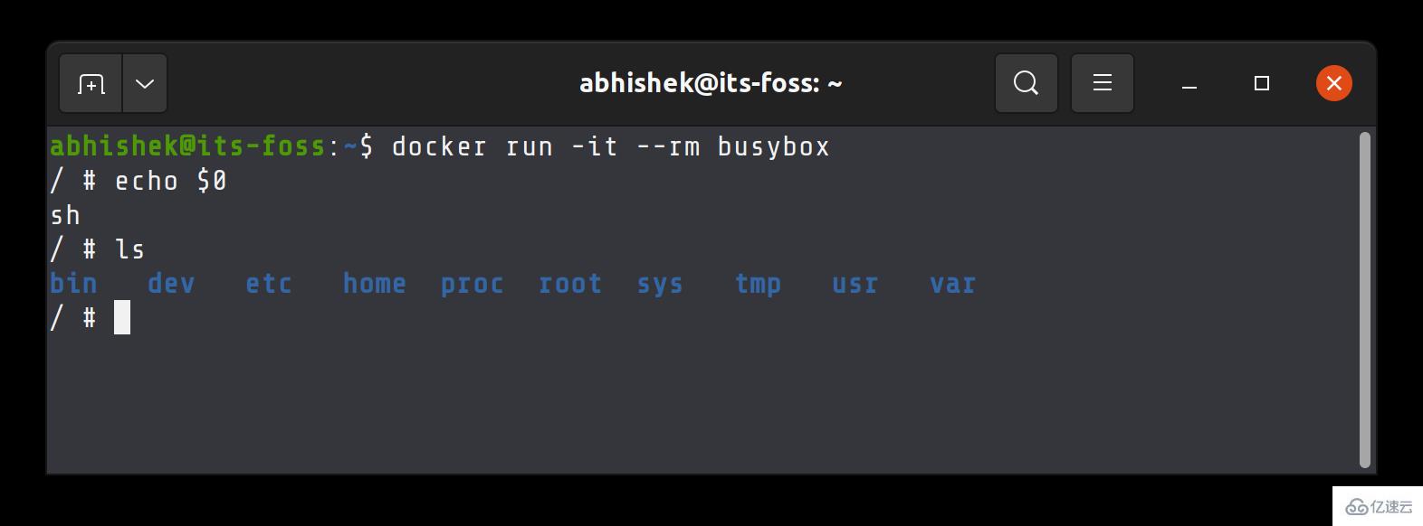 linux busybox怎么使用