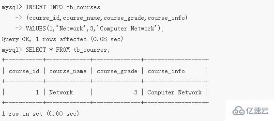 mysql如何增加一条记录数  mysql 第3张